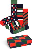 Happy Socks classic holiday giftbox 3P multi - 36-40