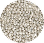 FunCakes - Zachte Parels - Medium - Metallic Zilver - 55g