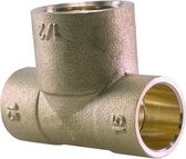Sub messing teestuk 15mm x1/2x15mm
