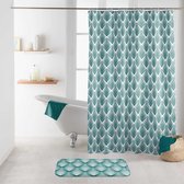 Livetti | Douchegordijn | Shower Curtain | 180x200 cm | Inclusief Ringen | Blauwkunst