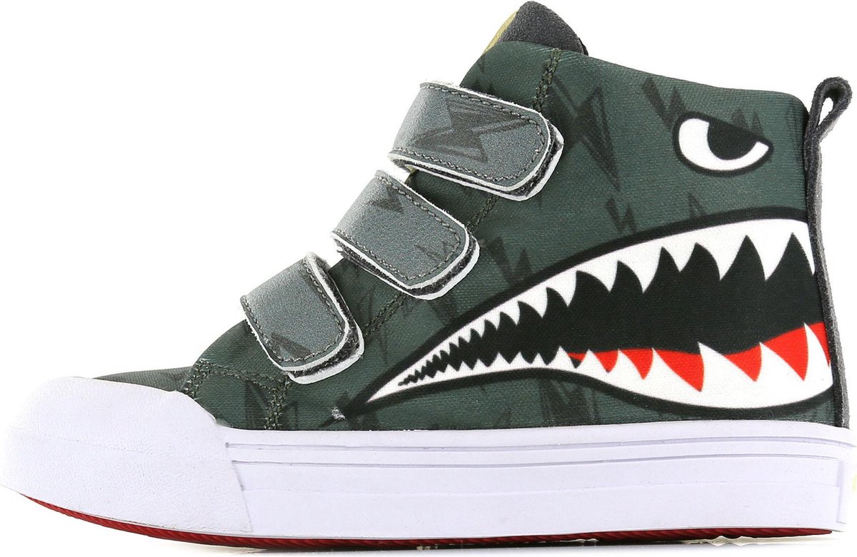 Sneakers | Jongens | SHARK PRINT | Canvas | Go Banana's | Maat 20