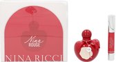 Nina Ricci Nina Rouge Geschenkset - Eau de Toilette + Lipstick