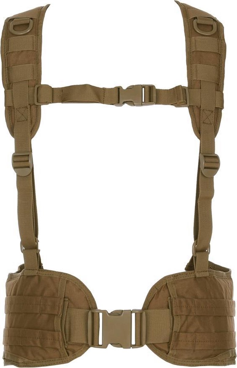 101 INC Tactical belt with harnas Coyote