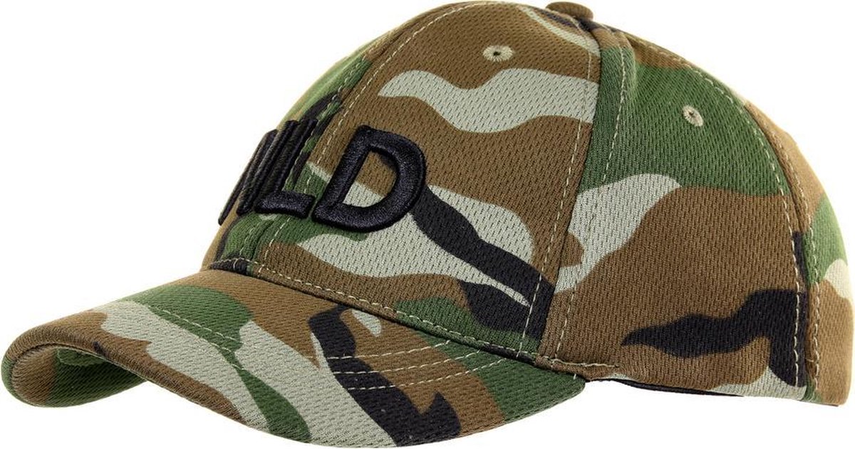 Fostex Garments - Baseball cap NLD stretch (kleur: Woodland / maat: NVT)