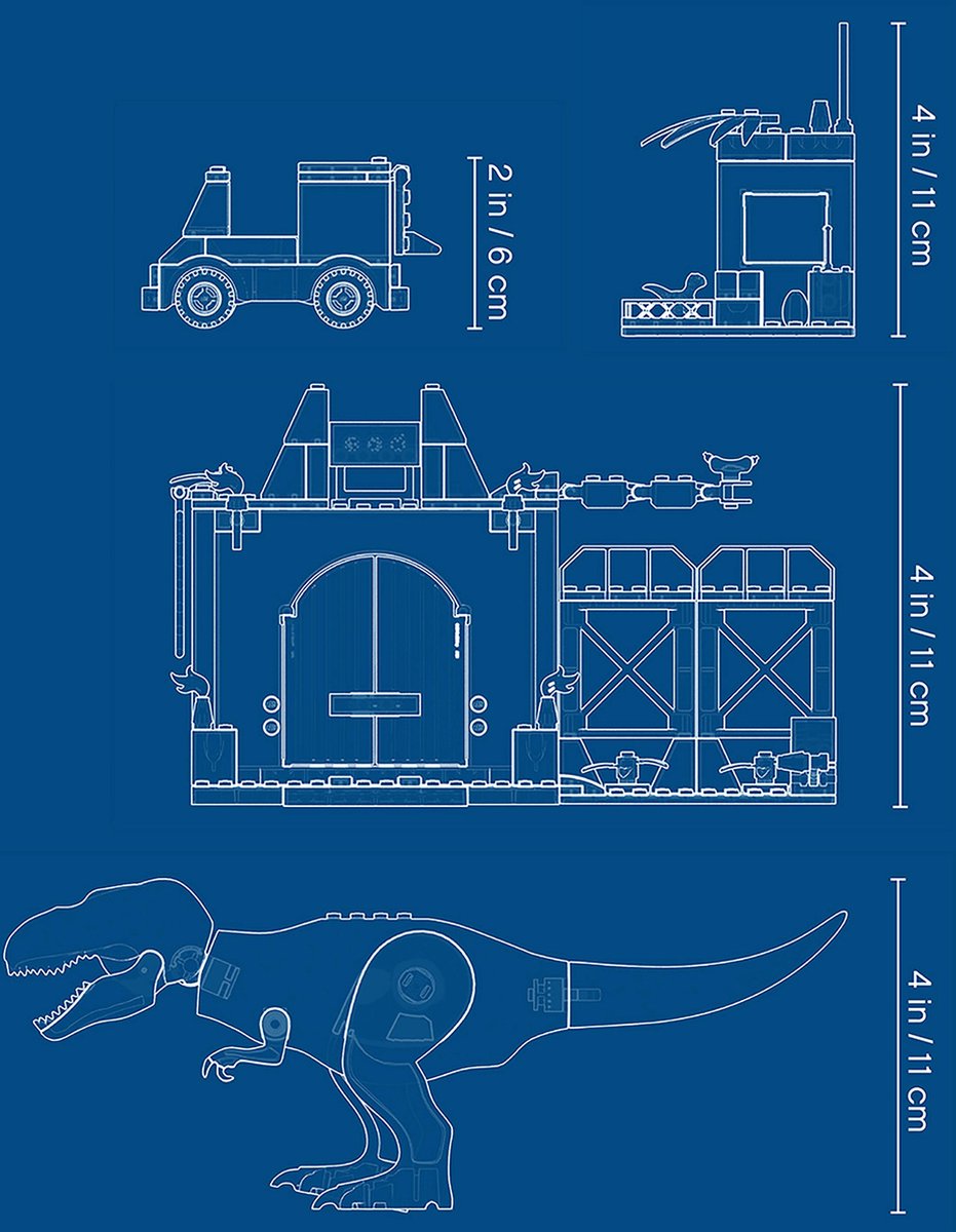 LEGO Toy Story 4 T. rex ontsnapping 10758 — afbeelding 20