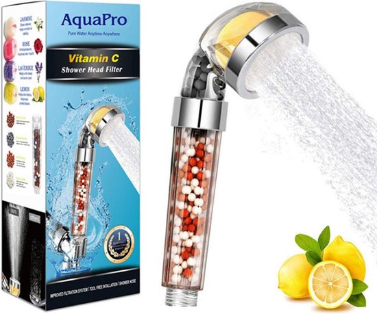 AquaPro Vitamin C Shower Head Filter