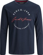 JACK&JONES JJHERRO TEE LS CREW NECK Heren T-shirt - Maat L