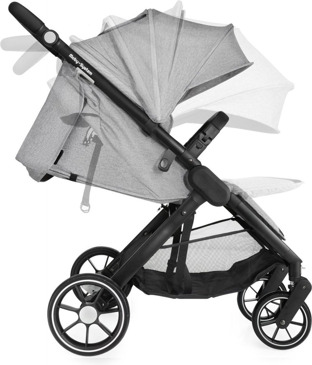 Moby-System Rollstuhlboard mit Sitz für Kinderwagen