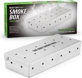 CKB LTD - universele Smoker Box - rookgenerator voor de BBQ - Rookbox - Smokerbox - Foodsmoker - Smokerbarbecues - Staal barbecue accesoires rookdoos