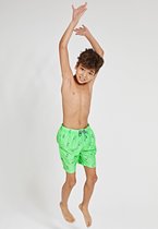 Shiwi Swimshort snoopy happy skater - groen - 128