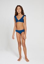 Shiwi Triangel bikini set panama ruffle triangle bikini - poseidon blue - 128