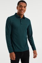 WE Fashion Heren hybrids slim fit polo