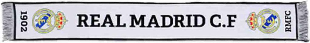 Real Madrid White Scarf