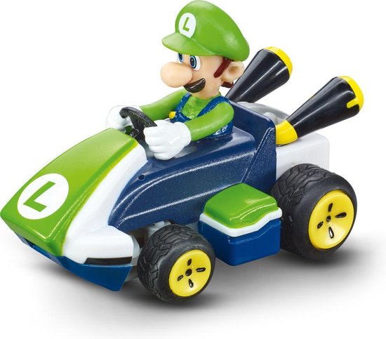 Carrera Go!!! Speelgoedvoertuig - GO!!! Nintendo Mario Kart 8 - Luigi in Kart auto van Carrera — afbeelding 3