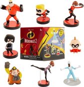 Disney The incredibles speelset - Taarttoppers set - mini’s - 5cm