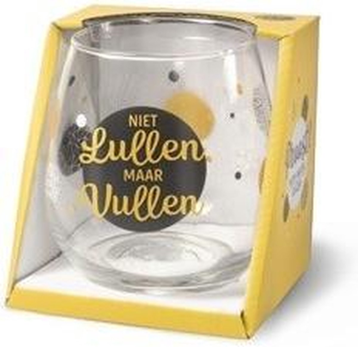 Glas - Water- & wijnglas - Niet lullen