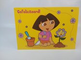 Dora - Wenskaarten verjaardag! - Gefeliciteerd - Set van 18 wenskaarten -  Enkele kaart
