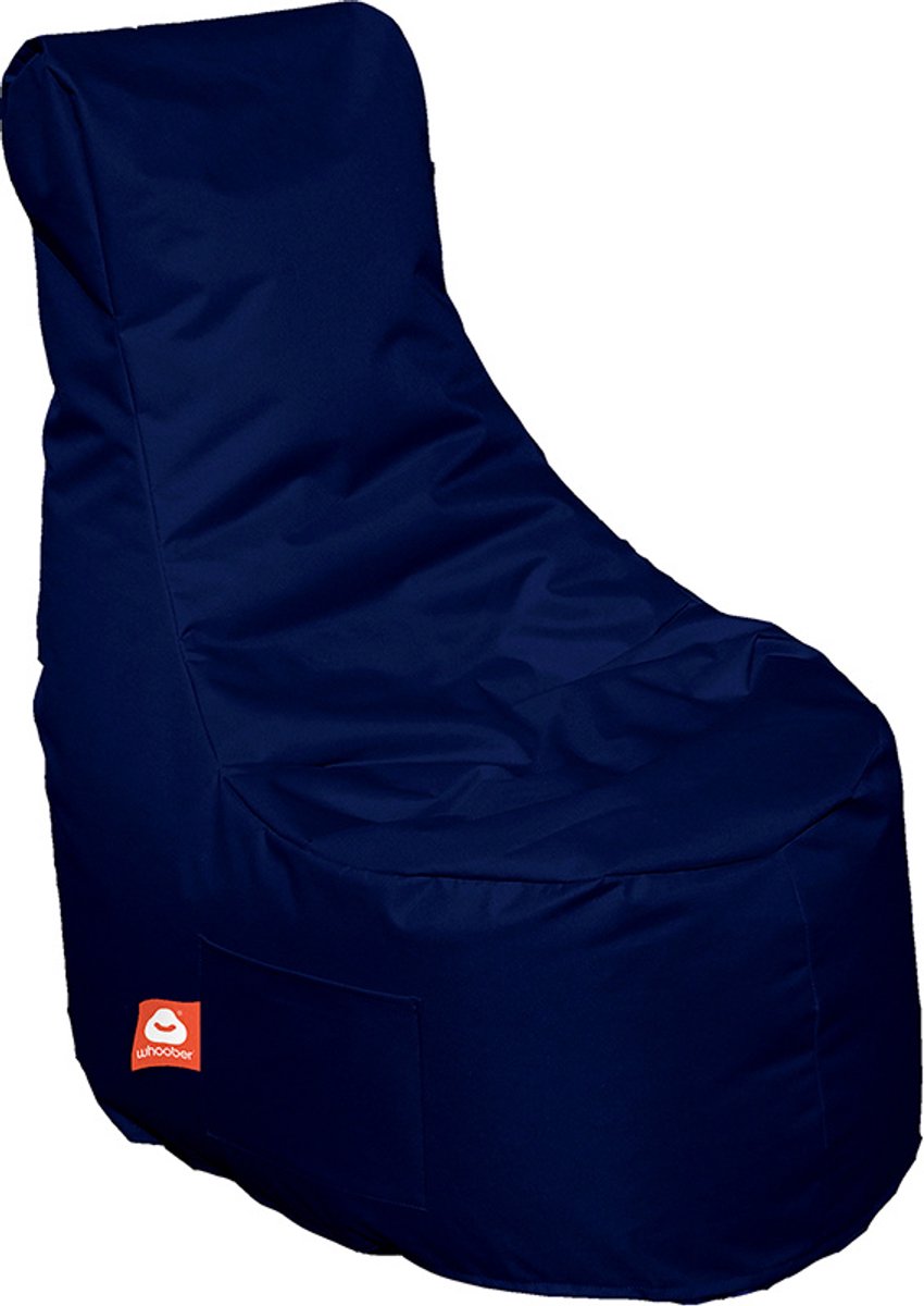 Whoober zitzak stoel Nice outdoor marine blauw - Wasbaar - Voor binnen en buiten Marineblauw