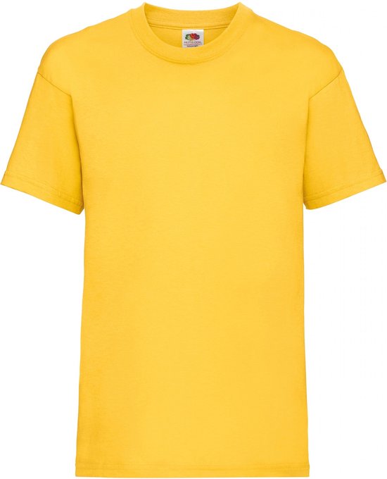 Fruit Of The Loom T-shirt unisexe à manches courtes pour Kinder / Enfants (tournesol)