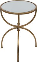 Bijzettafel - Sidetable - Goud - 62 cm hoog