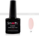 Smoothnails - Rubber Base Coat Soft Begonia - Gellak - Roze