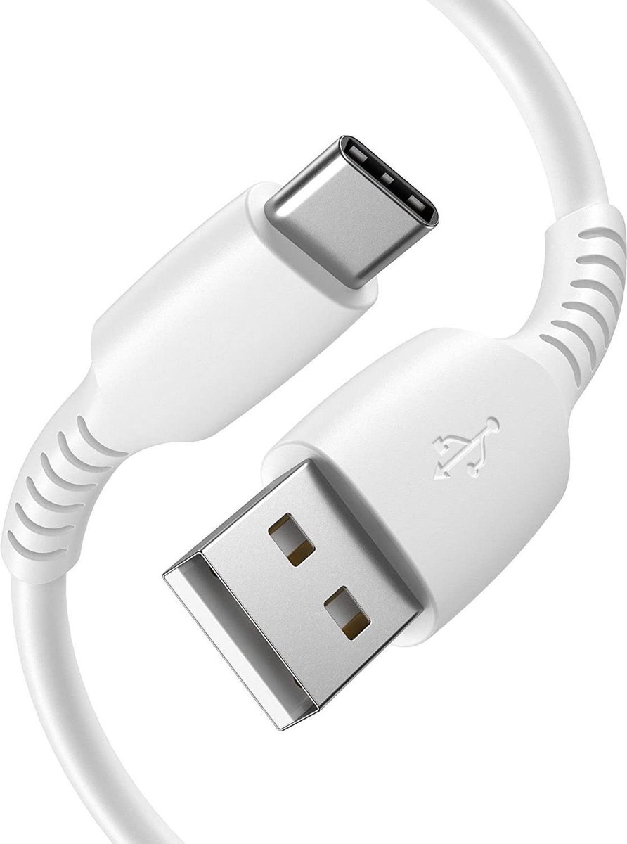 USB-C Data- en Laadkabel 1M - 2.4A Snellader Kabel - Fast en Quick Charge Oplaadkabel - Type C Naar USB-A - Oplaadsnoer Telefoon - Laptop - Phreeze