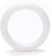 Durable plastic ringetjes, 20mm, 5 stuks kleur wit