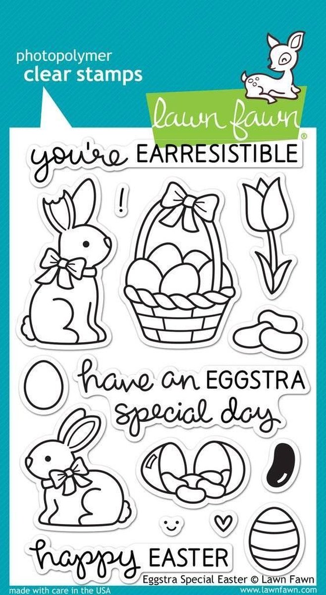 Eggstra Special Easter Clear Stamps (LF840)