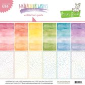 Watercolor Wishes Rainbow 12x12 Inch Collection Pack (LF2591)