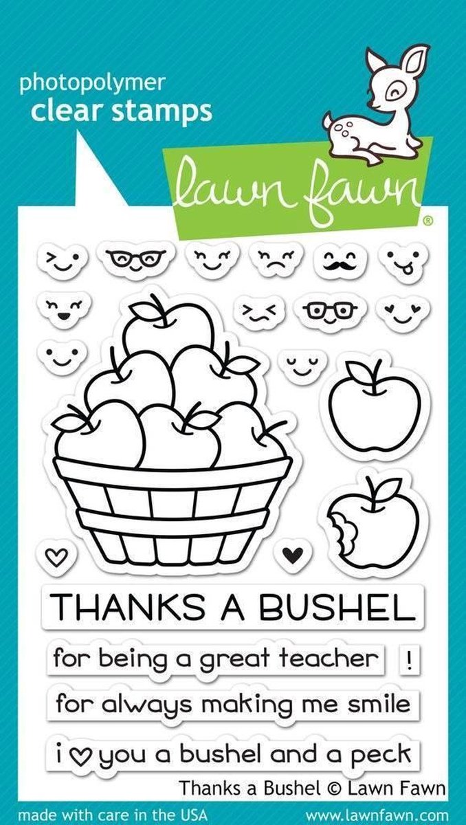 Thanks A Bushel Clear Stamps (LF1208)