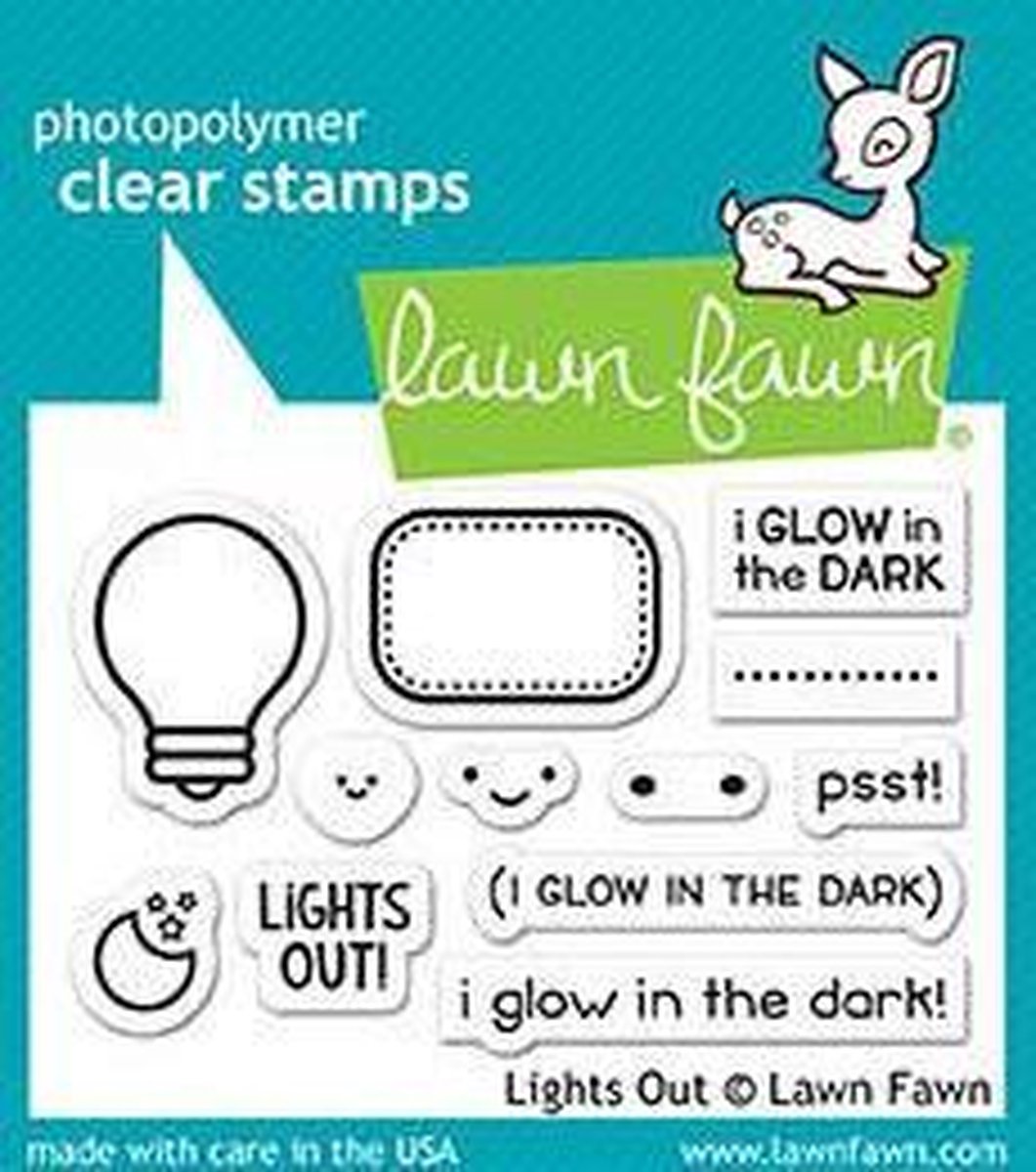 Lights Out Clear Stamps (LF1631)