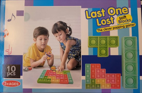 Afbeelding van het spel Popit softblocks - tetris popit - vanaf 3 jaar