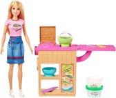 Barbie - Barbie pop - Speelgoed pop - Pop - Noodle bar - You can be anything - BARBIE - EXCLUSIEVE SET - LIMITED EDITION