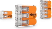 WAGO 887-955 Assortiment de bornes de raccordement Souple : 0,14-4 mm² Massief: 0,2-4 mm² 1 jeu(s)