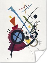 Poster Violet - Kandinsky - 120x160 cm XXL