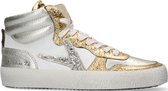 Archivio,22 Deville Mid Hoge sneakers - Leren Sneaker - Dames - Goud - Maat 38