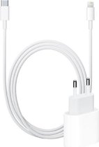 iphone snel lader - universele oplaad stekker + 1 meter kabel - 20W - USB-C