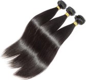 Extensions de hair brésiliens droites 18 pouces 45 cm