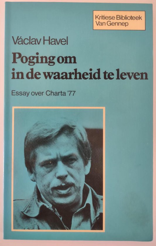 Poging om in de waarheid te leven - cover