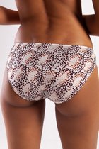 Goldy Mini Kant Zacht materiaal Undie - Maat L - Leopard