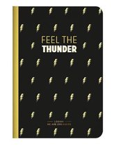Legami Notitieboekje A6 - Feel The Thunder Gelinieerd