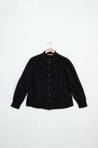 Sissy-Boy - Zwarte blouse met ruffles
