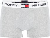 Tommy Hilfiger Tommy 85 trunk (1-pack) - heren boxer normale lengte - grijs melange -  Maat: M