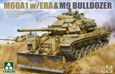 1:35 Takom 2142 M60A1 w/ERA&M9 Bulldozer Plastic kit