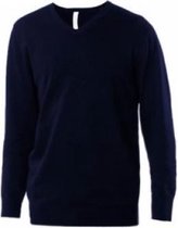 KA K965 herenpullover V-hals marine