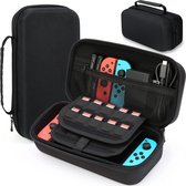 YONO Hard Case Medium geschikt voor Nintendo Switch / Oled - Koffer Opbergtas voor Joy Con en Accessoires - Zwart