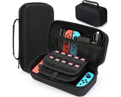 YONO Opbergtas geschikt voor Nintendo Switch - OLED - Beschermhoes - Koffer - Case - Hoes - Accessoires - Zwart