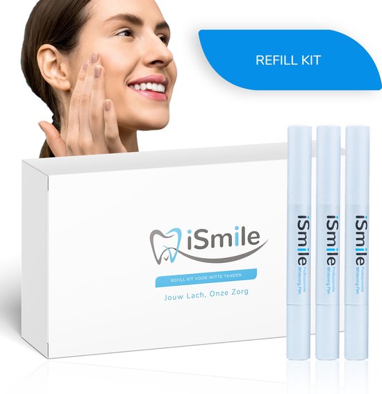 iSmile Refill kit - Navulling - Veilig Tanden Bleken - Zonder Peroxide - Witte Tanden  - Teeth Whitening