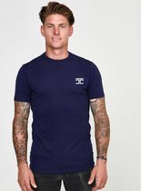 JORCUSTOM Icon Slim Fit T-Shirt - Navy - Volwassenen - Maat S