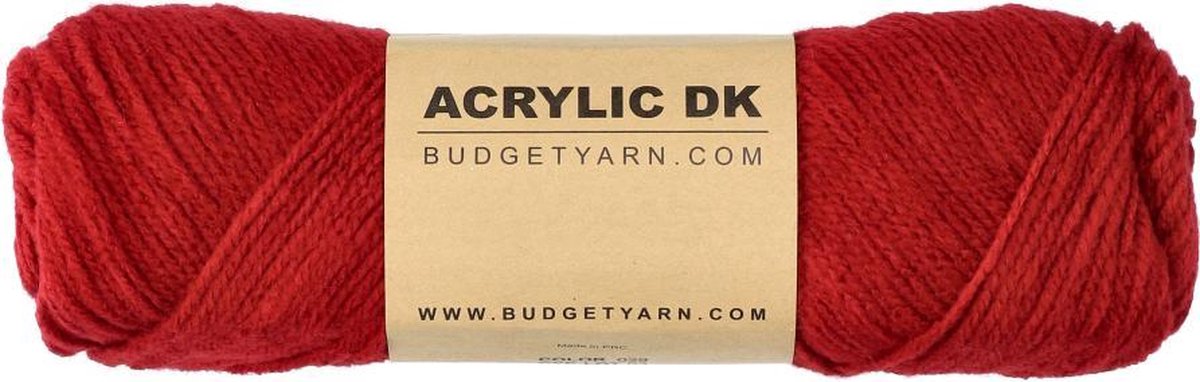 Budgetyarn Acrylic DK 029 Burgundy